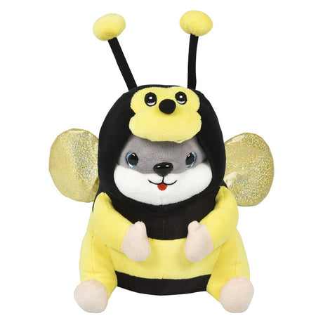 Plush Hamster Bee 8.5"