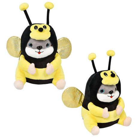 Plush Hamster Bee 8.5"