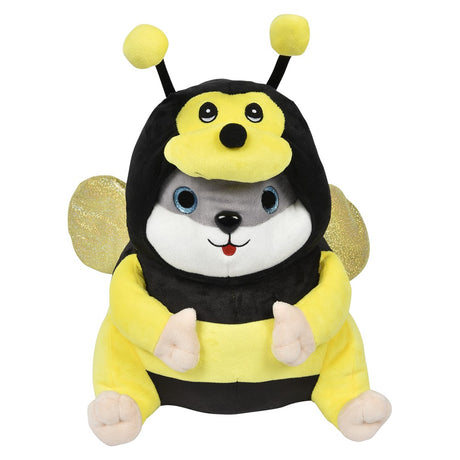 Plush Hamster Bee Stuffed Animal (13 in)