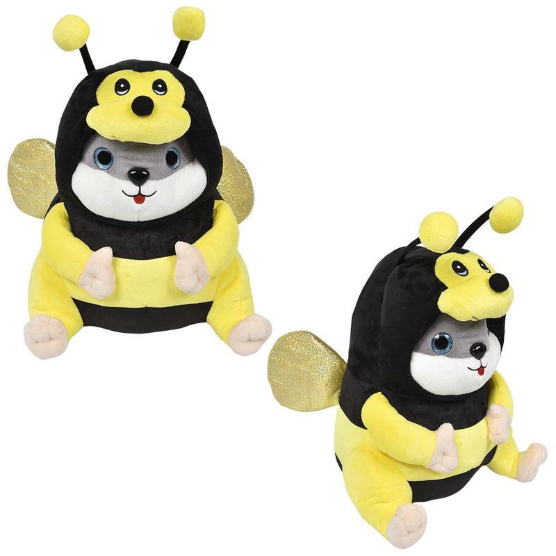 Plush Hamster Bee Stuffed Animal (13 in)