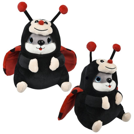 Plush Hamster Lady Bug (1 EA)