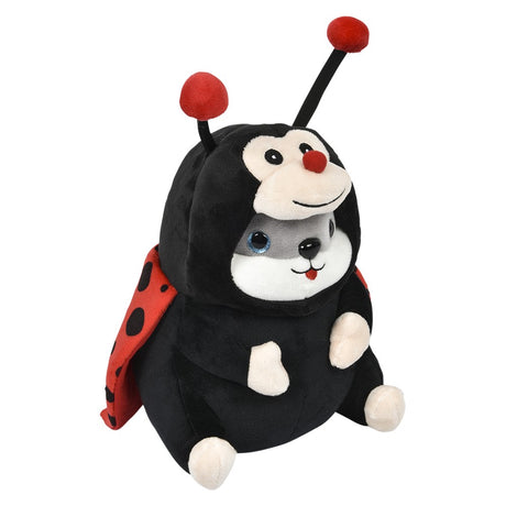 Plush Hamster Lady Bug (8.5 in)