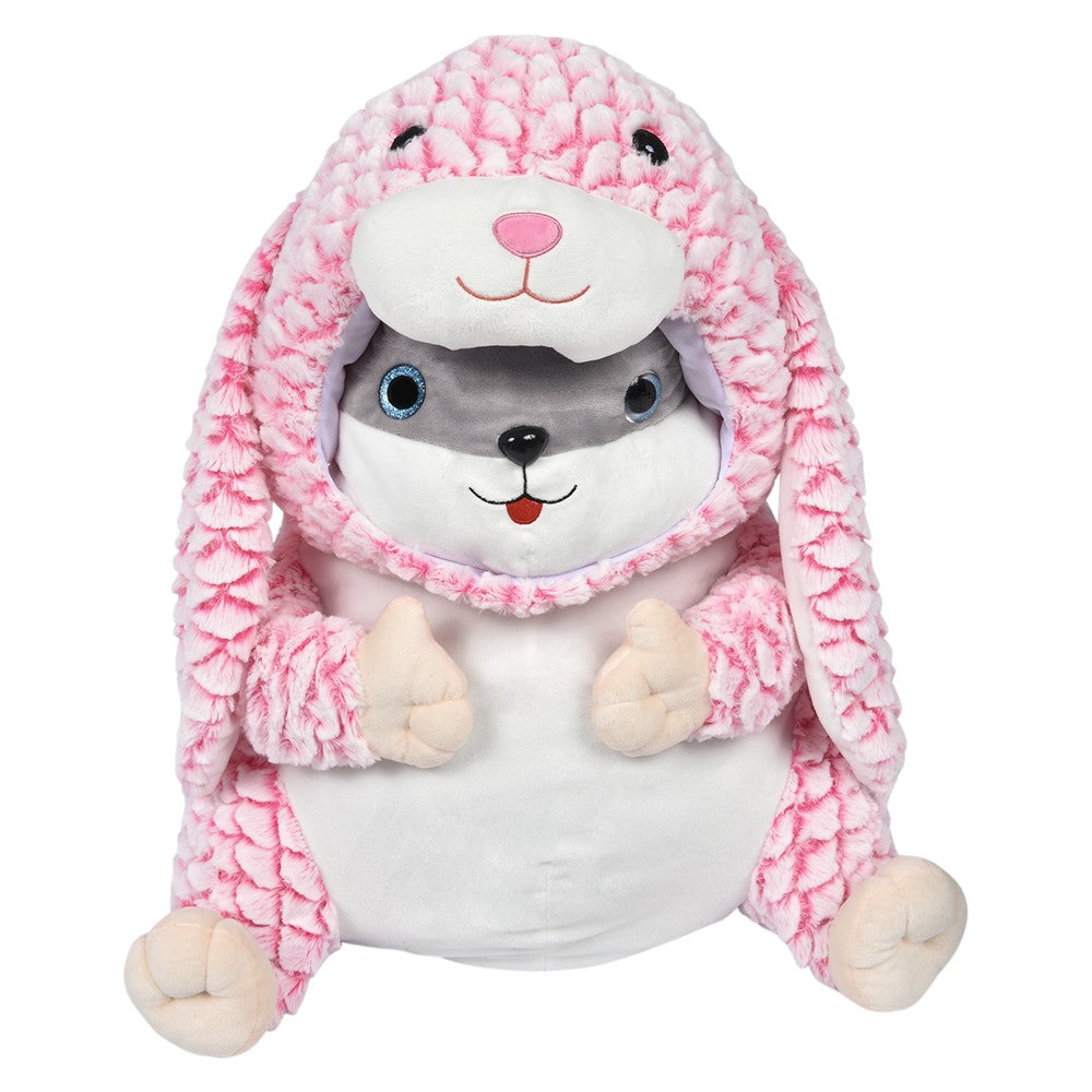 Plush Hamster Bunny in Unicorn Costume