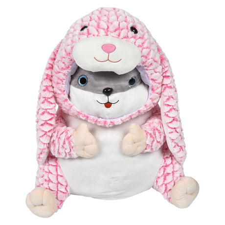 Plush Hamster Bunny in Unicorn Costume