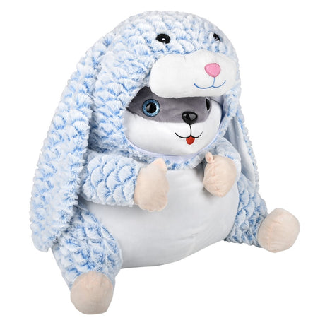 Plush Hamster Bunny in Unicorn Costume