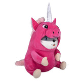 Dressed Hamster Unicorn Plush (20 in)