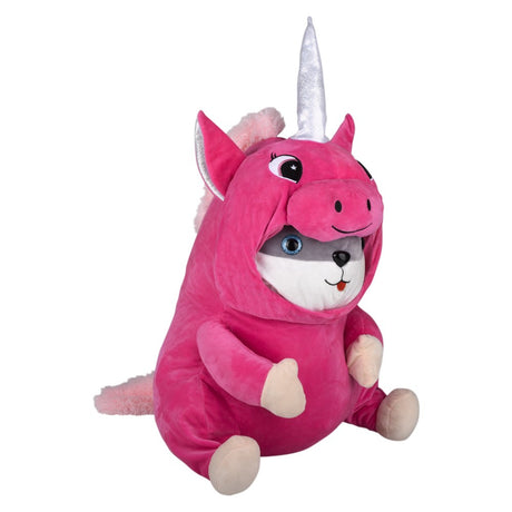 Dressed Hamster Unicorn Plush (20 in)
