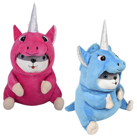 Dressed Hamster Unicorn Plush (20 in)