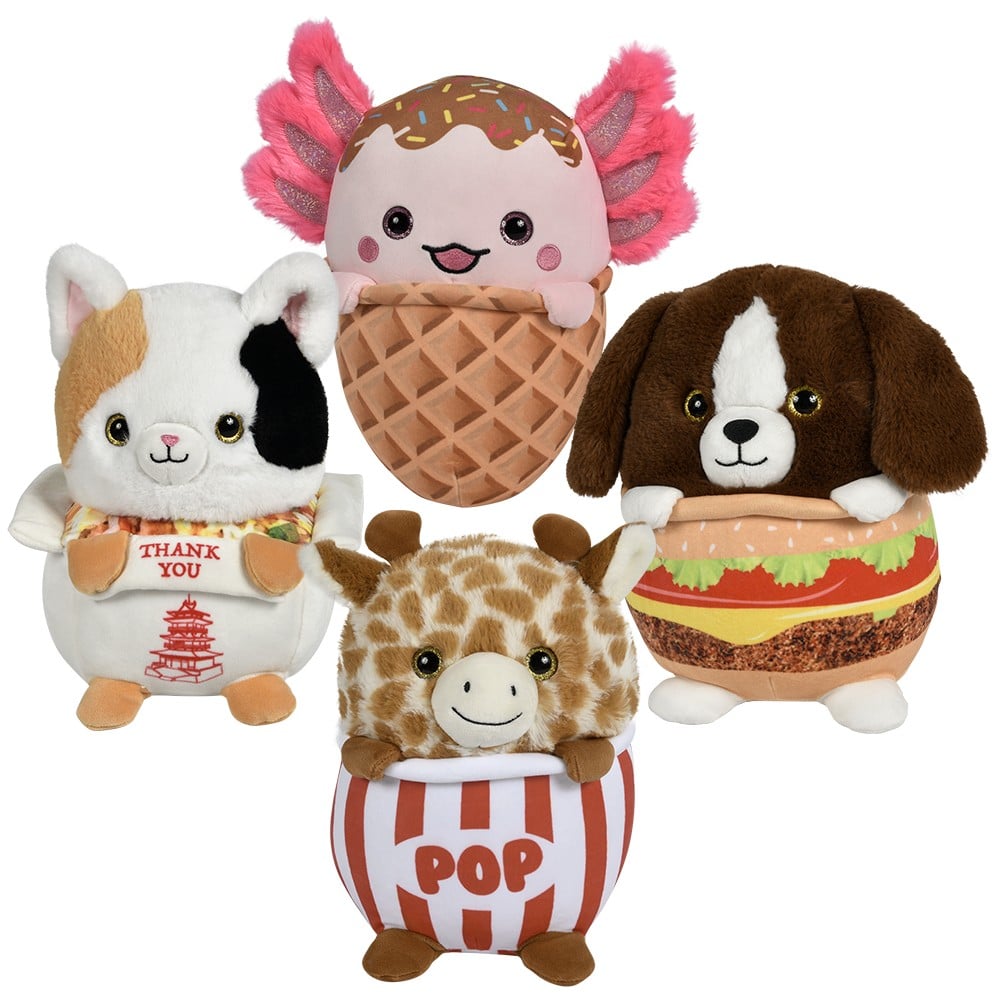 Foodie Plush 10" Assortment