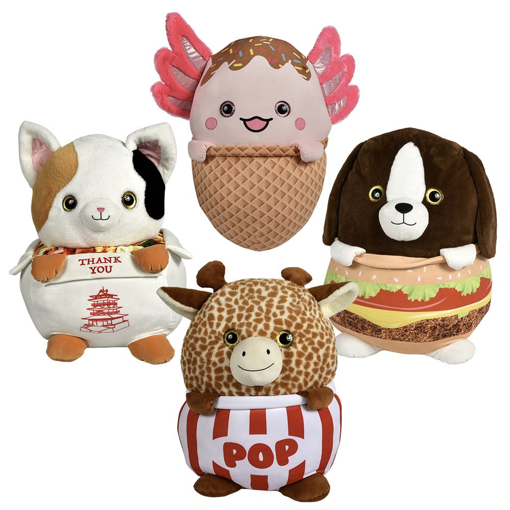 Foodie Plush Assorted 25"