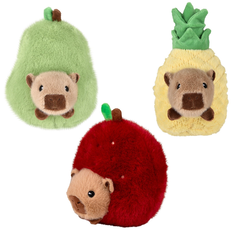 Capybara Plush Fruit 7"