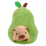 Capybara Plush in Fruit 15"