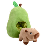 Capybara Plush in Fruit 15"