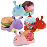 Plush Snail Foodies (SS) 24"
