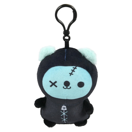 Goth Animals Backpack Clip 4" Plush