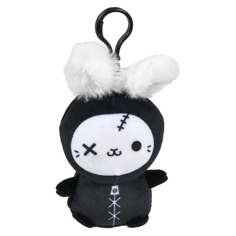 Goth Animals Backpack Clip 4" Plush