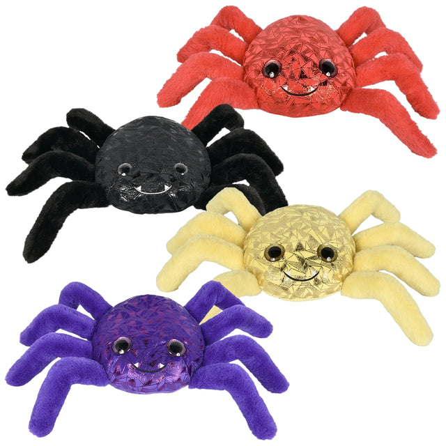 Spider Plush Geo Printed 8"