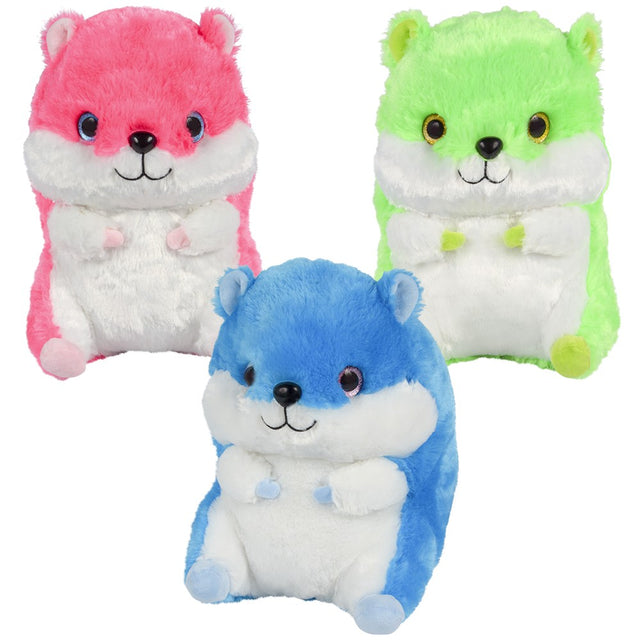 Plush Hamster Colorful 13" Stuffed Toy