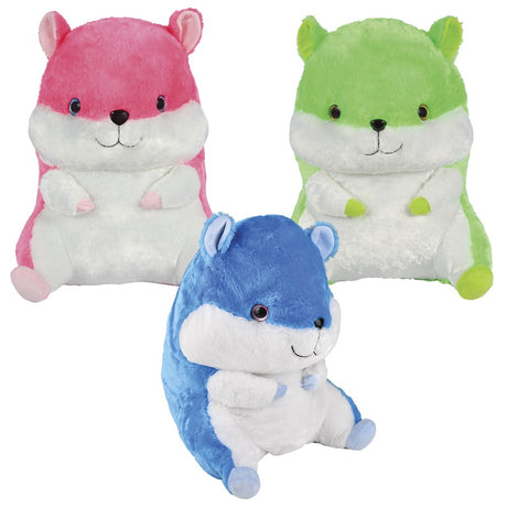 Plush Hamster Colorful 23" (1 PC)