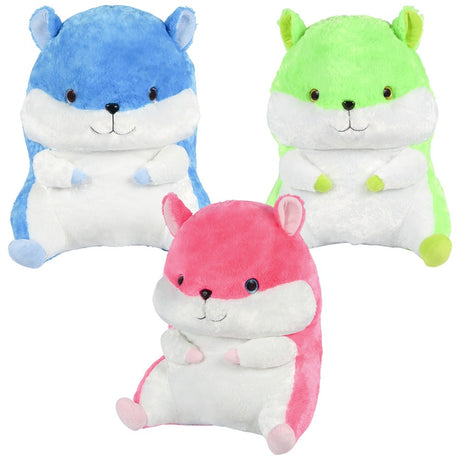 Stuffed Hamster Plush 26" Colorful (1 PC)