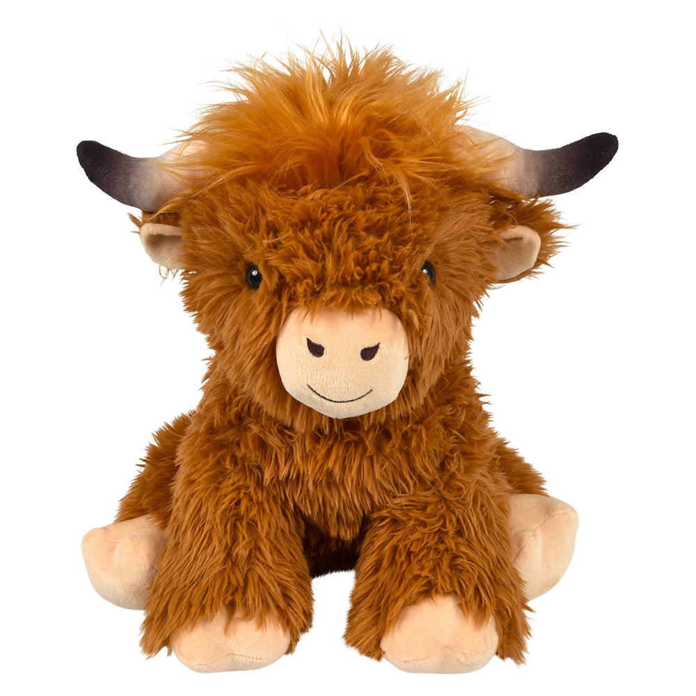 Highland Cow Plush 12"