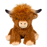 Highland Cow Plush 12"