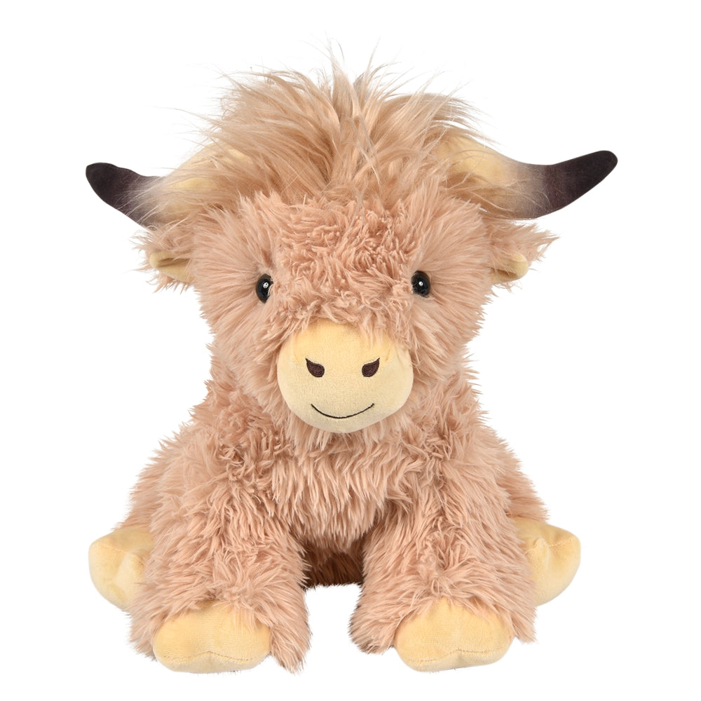 Highland Cow Plush 12"
