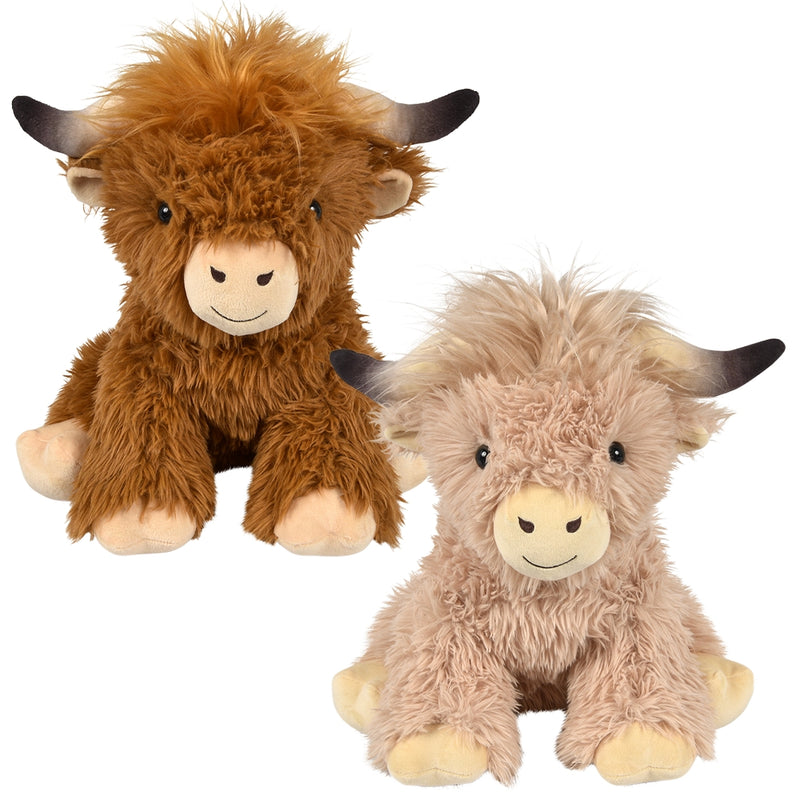 Highland Cow Plush 12"