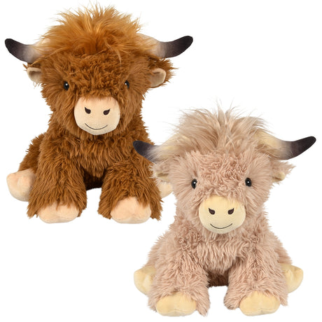 Highland Cow Plush 12"