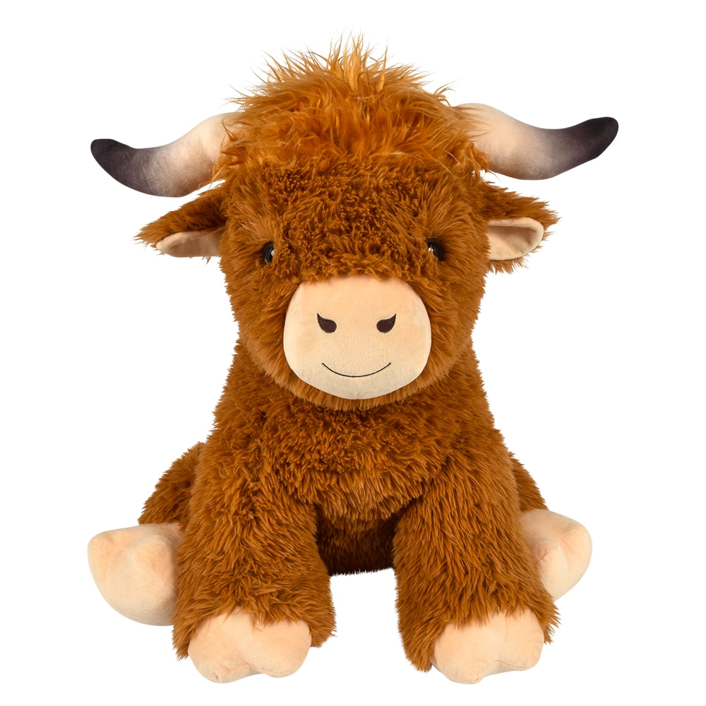 Highland Cow Plush 20" Super Stuffed