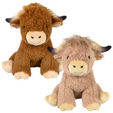 Highland Cow Plush (30" Super Stuffed)