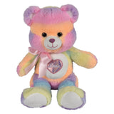 Cotton Candy Heart Bear 15"