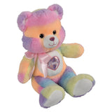 Cotton Candy Heart Bear 15"