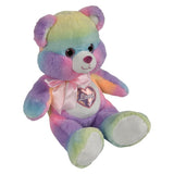 Cotton Candy Heart Bear 18"