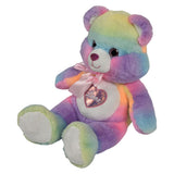 Cotton Candy Heart Bear 18"