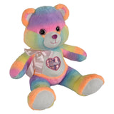 Cotton Candy Heart Bear 24" Plush