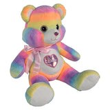 Cotton Candy Heart Bear Plush (32 in)