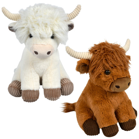 Highland Cow Plush 11.5"