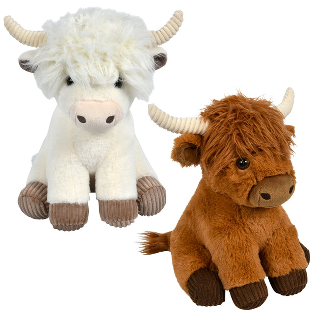 Highland Cow Plush 11.5"
