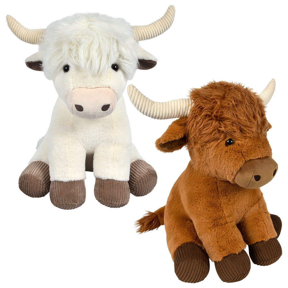 Highland Cow Plush 16"