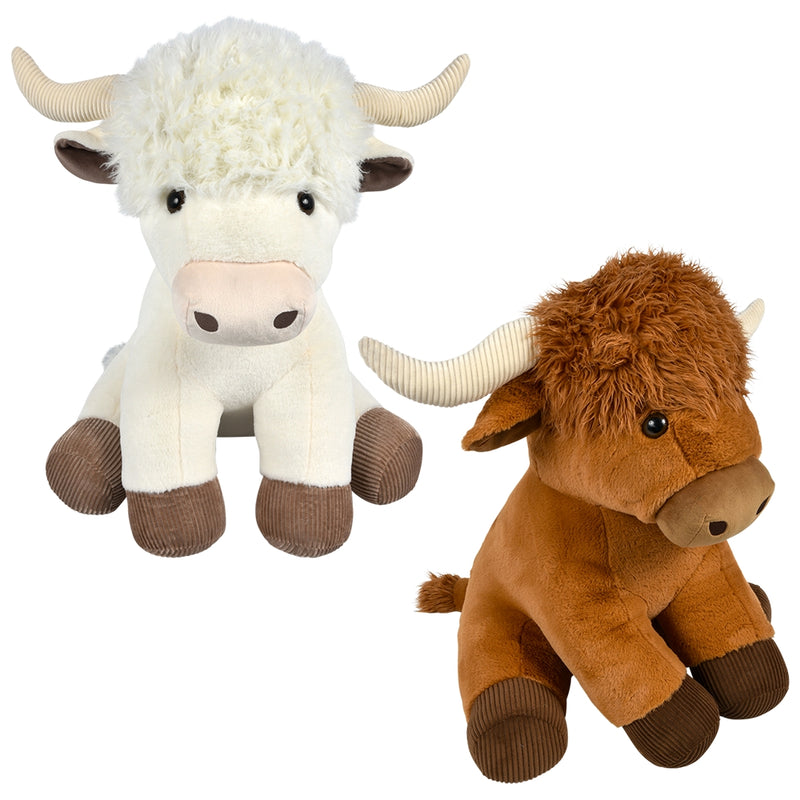 Highland Cow Plush 24"