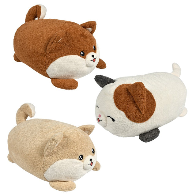 Kawaii Plush Curly Dog Plush 23"