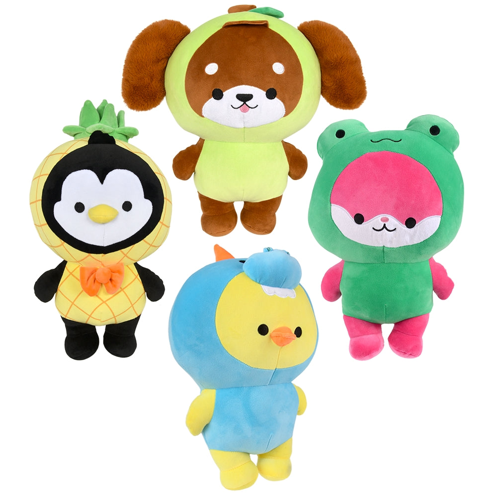 Kawaii Plush Dressed in Sweatshirt (1 PC)