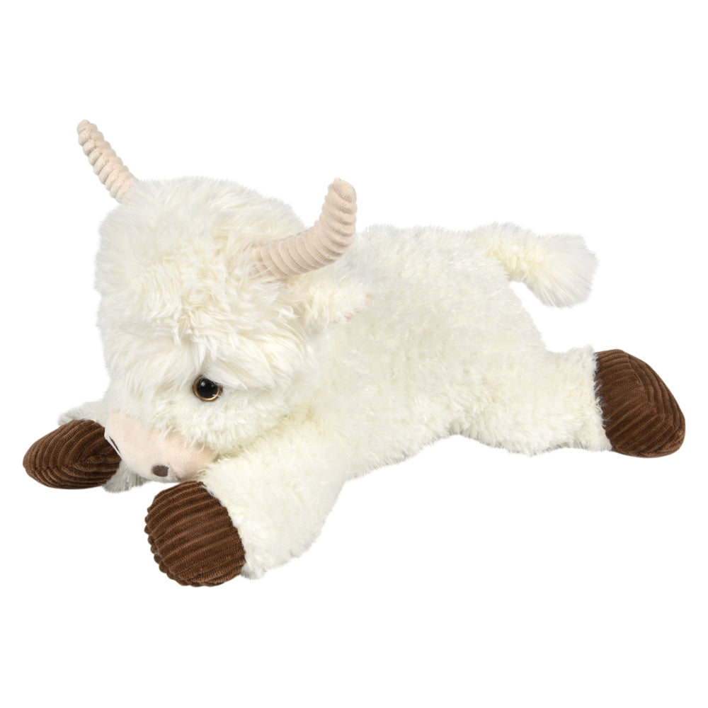Highland Cow Plush 15" Laying Cow