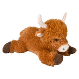 Highland Cow Plush 15" Laying Cow