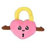 Plush Padlock Heart 7"