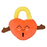 Plush Padlock Heart 9"