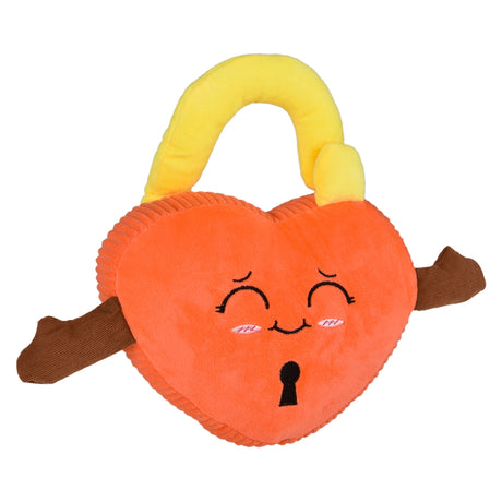 Plush Padlock Heart 9"
