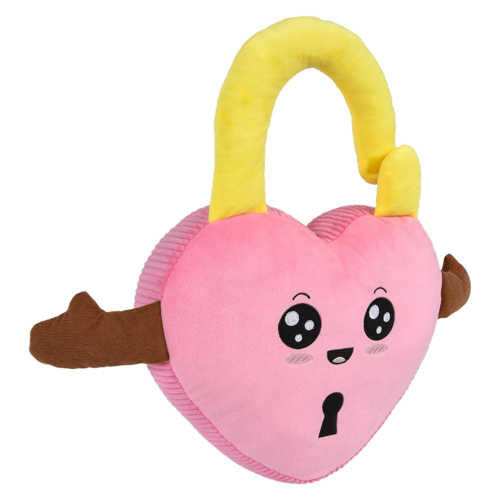 Plush Padlock Heart 12.5"