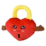 Plush Padlock Heart 12.5"